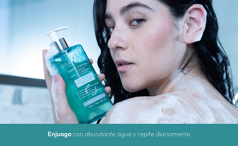 Enjuaga con abundante agua